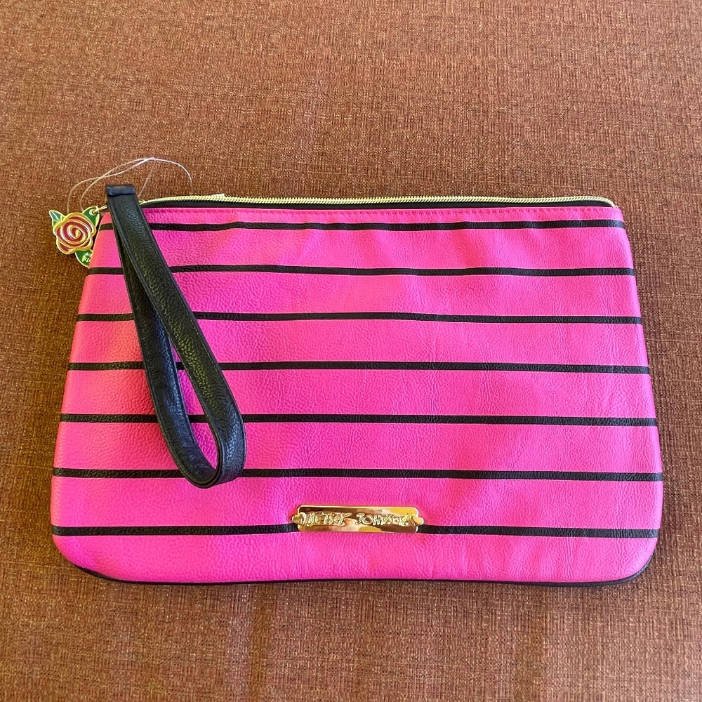 Betsey Johnson clutch purse